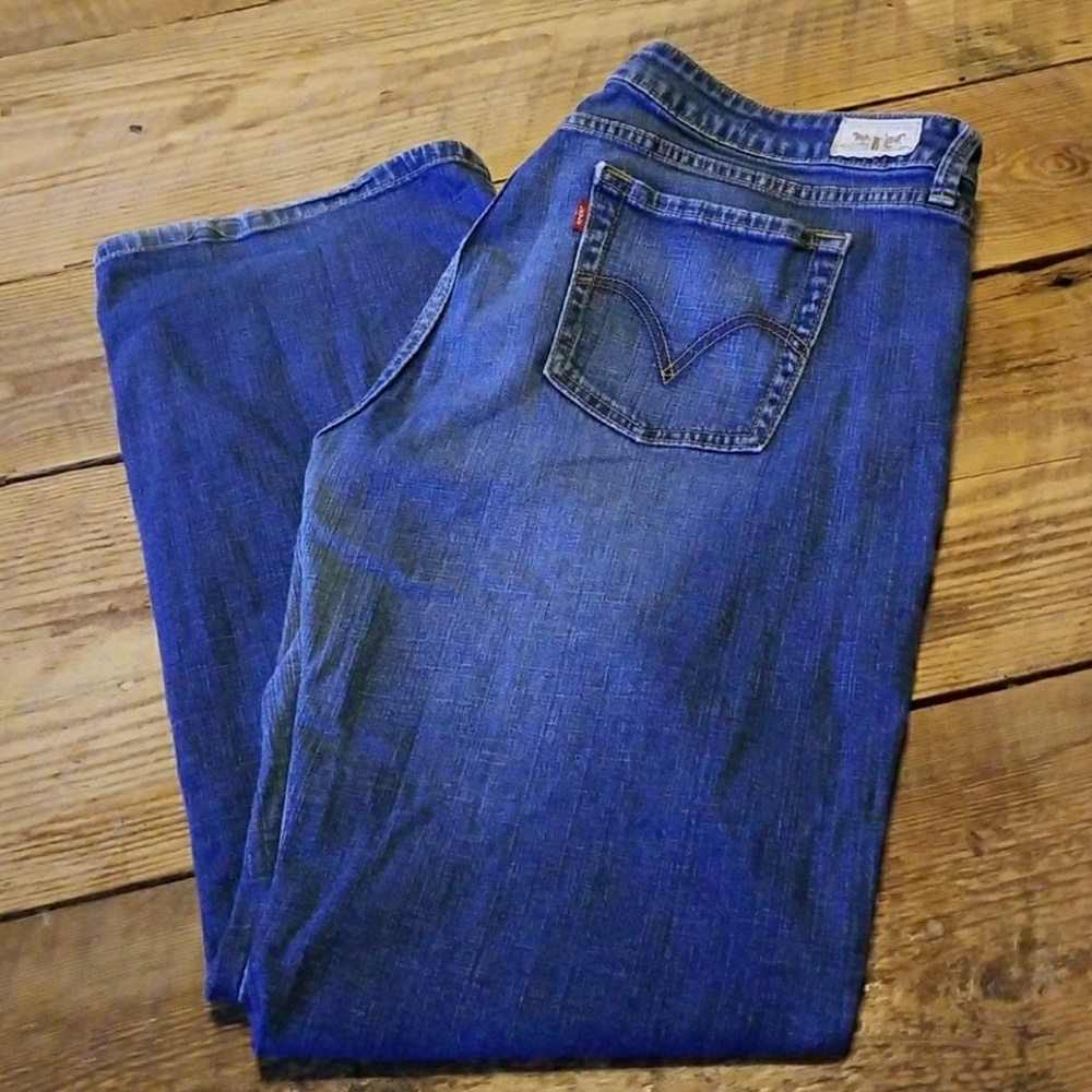 Levi's 545 Low Boot Cut Jeans Size 16 Short